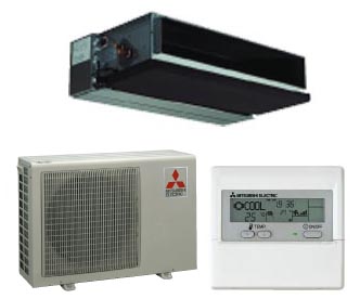 Канальный кондиционер Mitsubishi Electric SEZ-KD35VA/MUZ-GE35VA Inverter